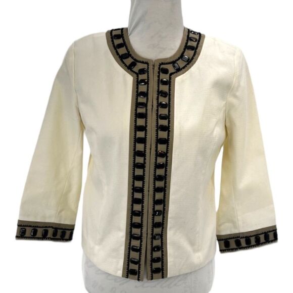 Silk land jacket / blazer - Picture 12 of 12